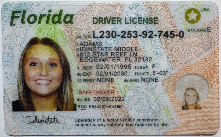 New Florida Fake Driver license,New Florida FAKE ID