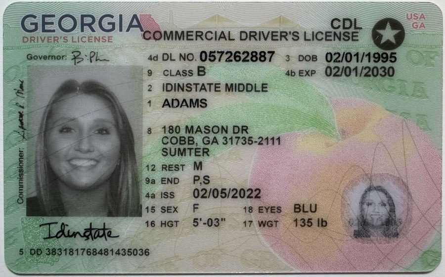 New Georgia CDL