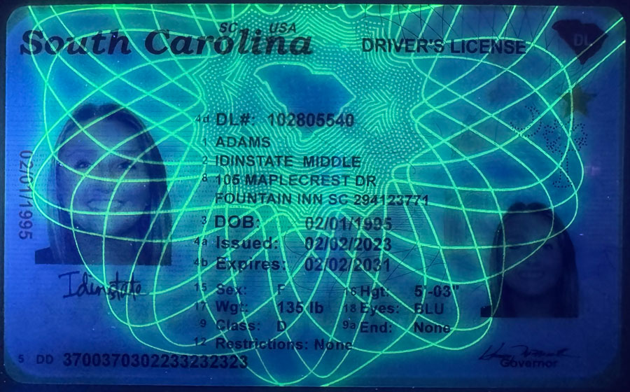 IDINSTATE New South Carolina