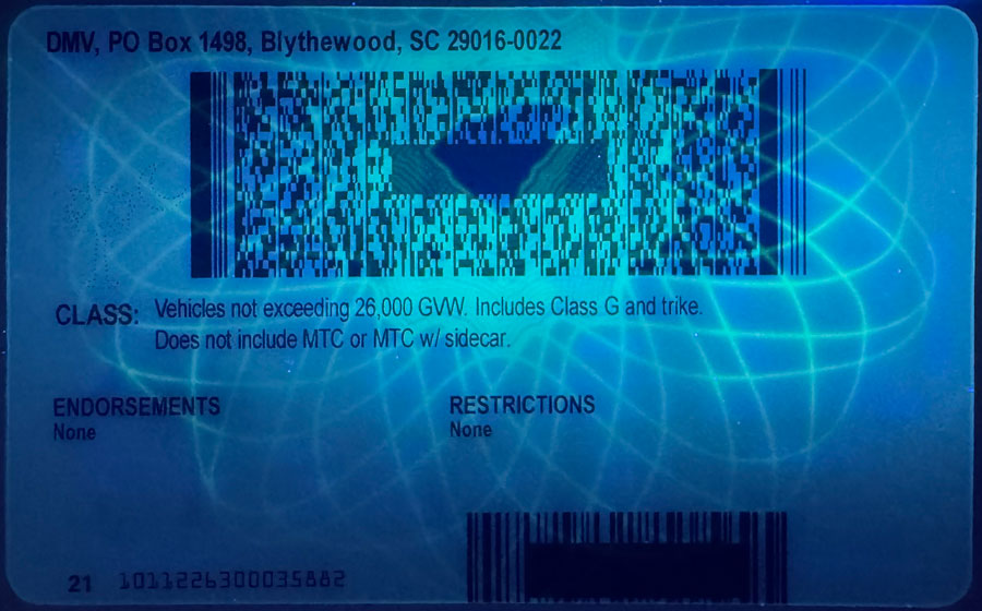 IDINSTATE New South Carolina