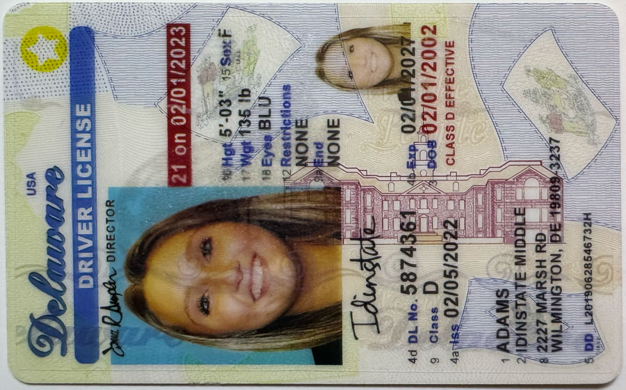 IDINSTATE IDINSTATE New Delaware State Fake ID